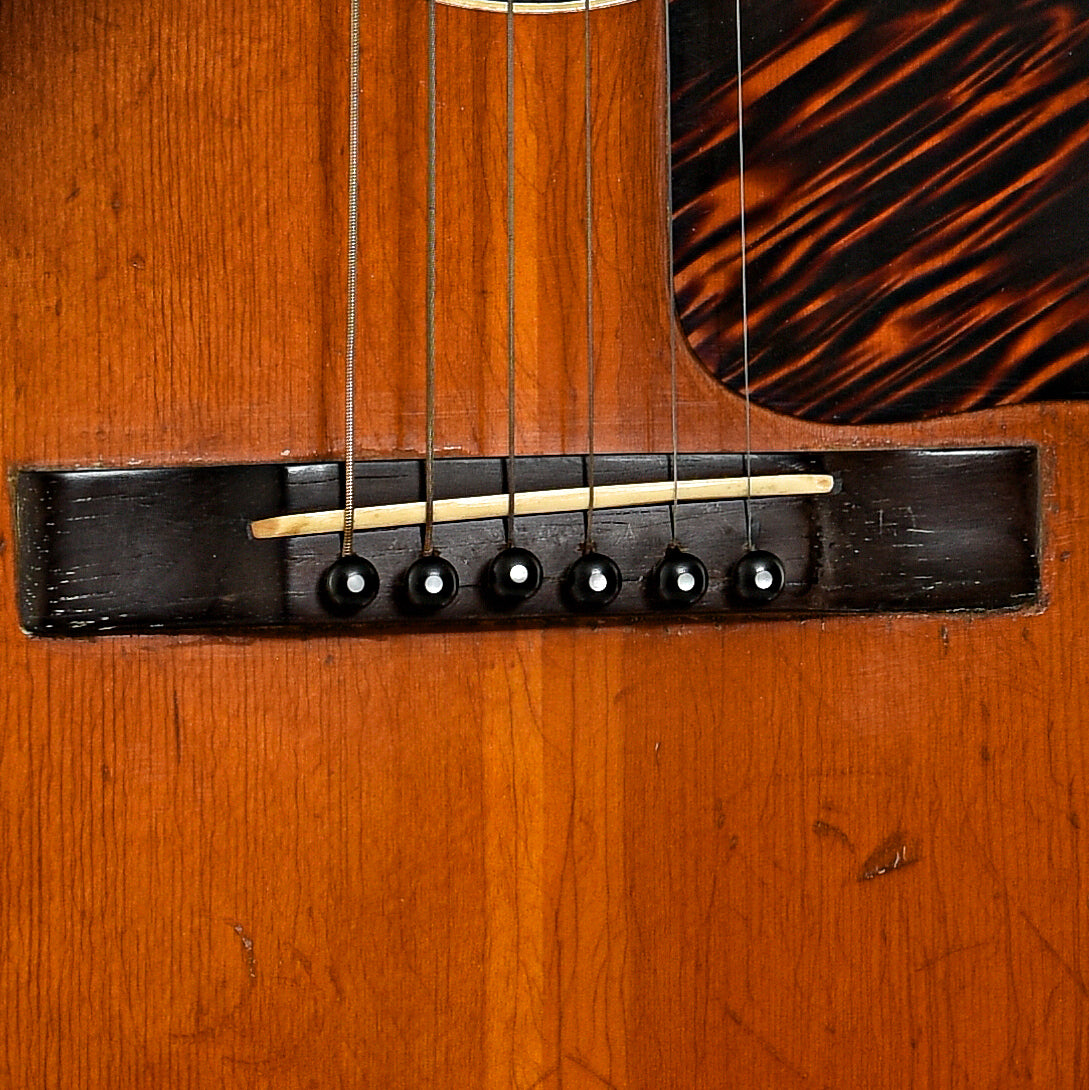 Bridge of Gibson L-00 Acoustic Guitar (c.1933-36)