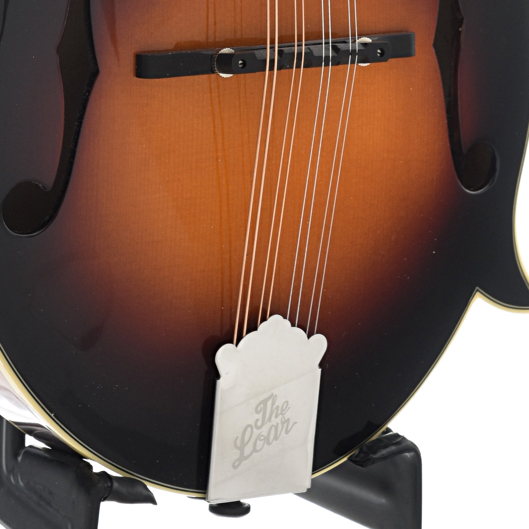 Tailpiece of The Loar B-Stock LM-600-VS Mandolin 