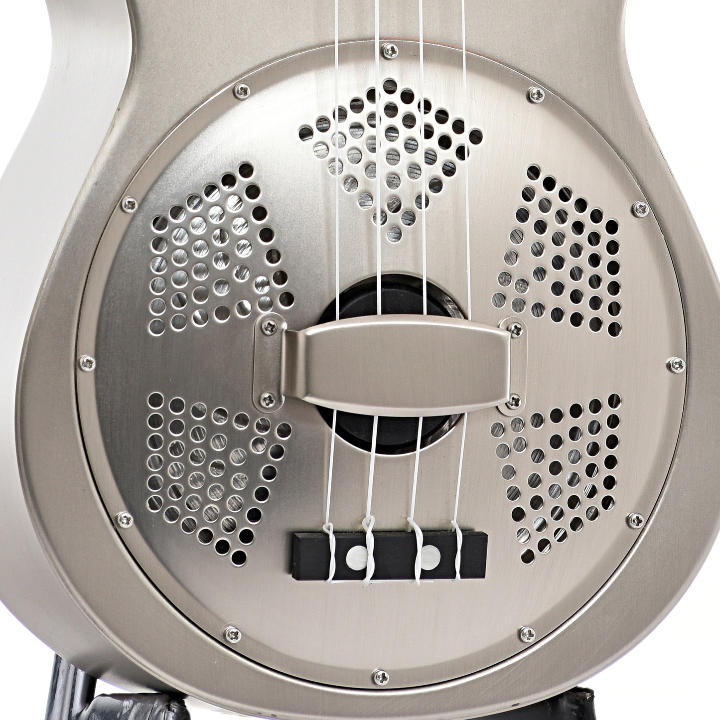 Resonator of Gold Tone Metal Body Concert ResoUke 