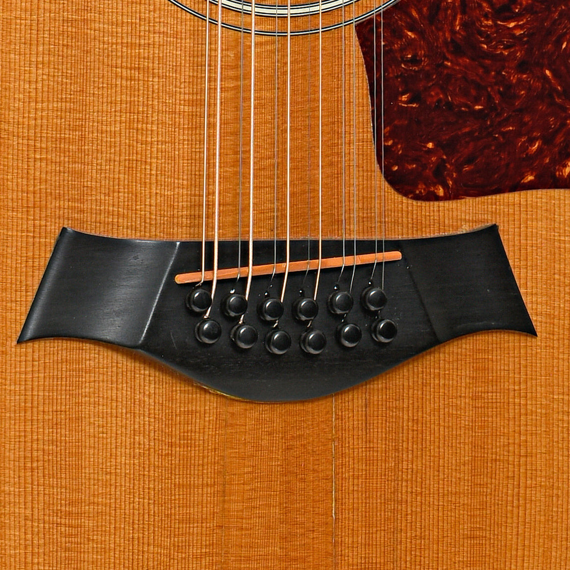 Bridge of Taylor 555 12-String Acoustic Guitar (1990)