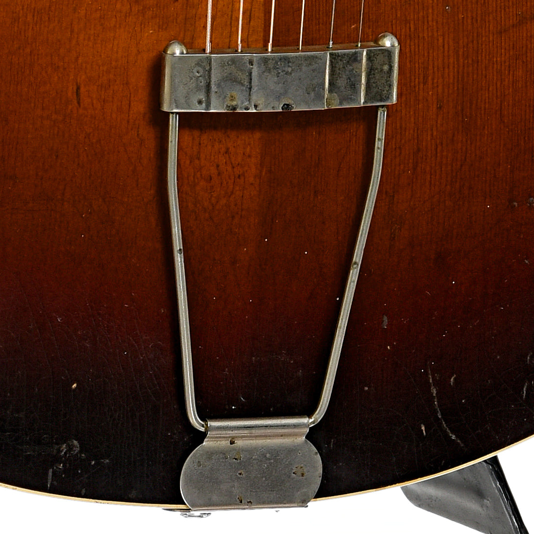 Tailpiece of Gibson L-50 Banner Archtop Acoustic Guitar