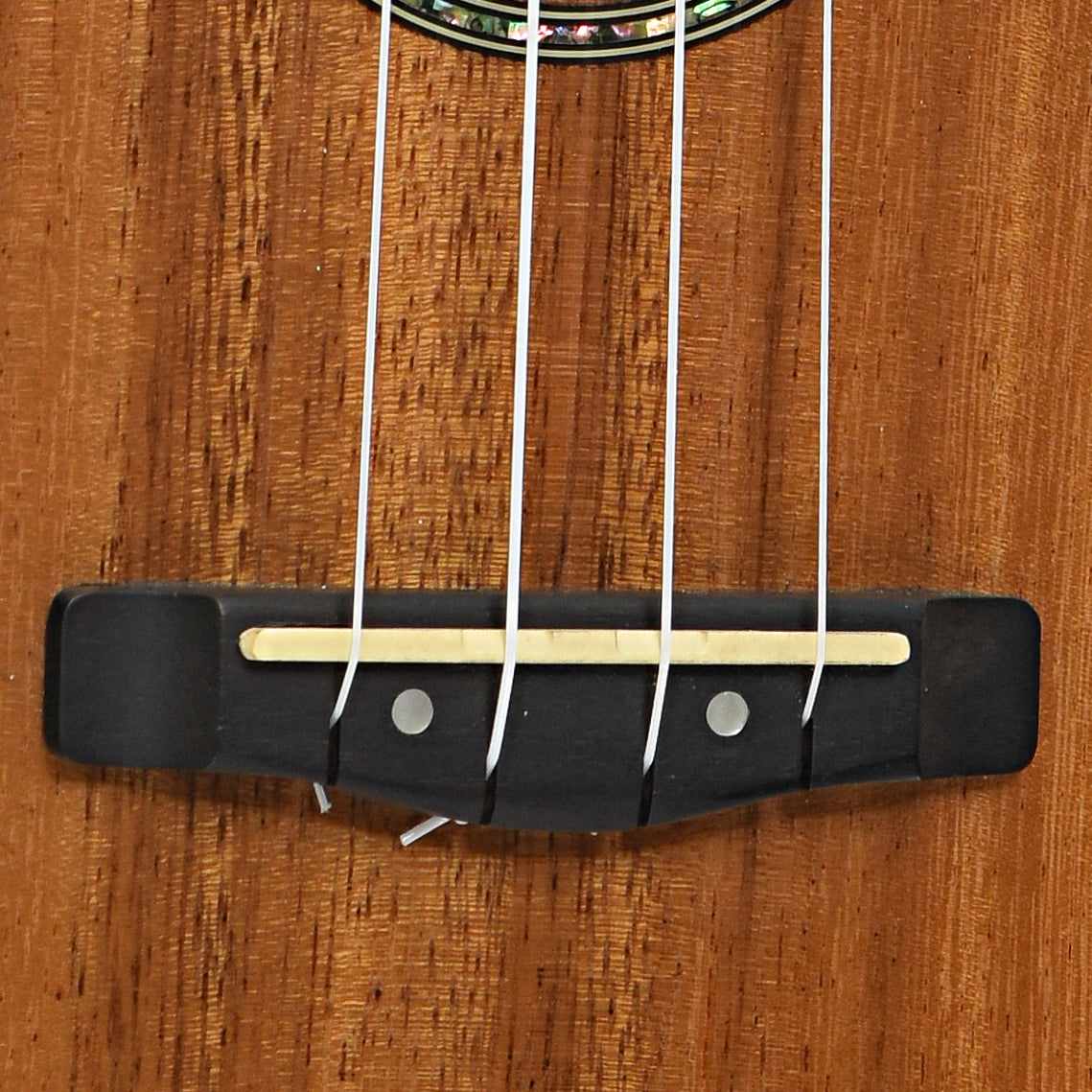 Bridge of Mitchell MU100CE Ukulele (2013)