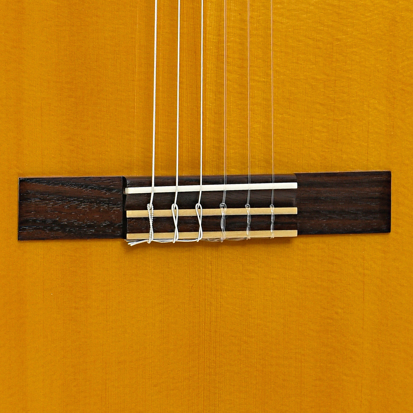 Bridge of Yamaha CG-TA Trans-Acoustic Classical Guitar