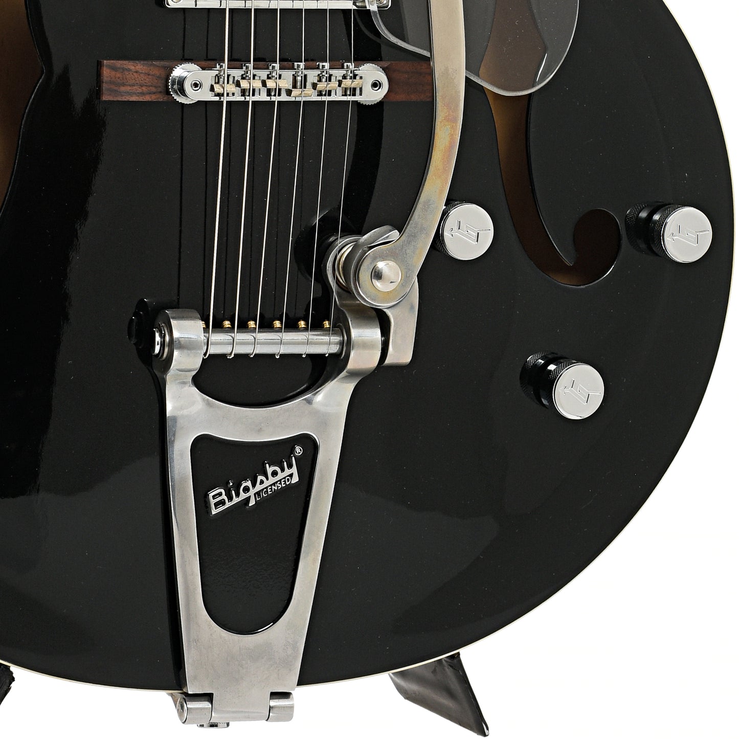 Bigsby, bridge and controls of Gretsch G5120 Electromatic Hollowbody Guitar (2007)