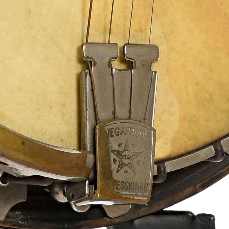 Tailpeice of Vega Vegaphone Professional Tenor Banjo 