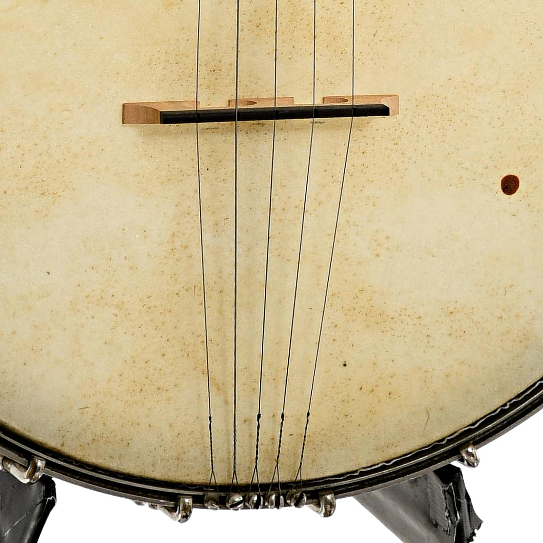 Bridge/Tailpiece of Regal Open Back Banjo