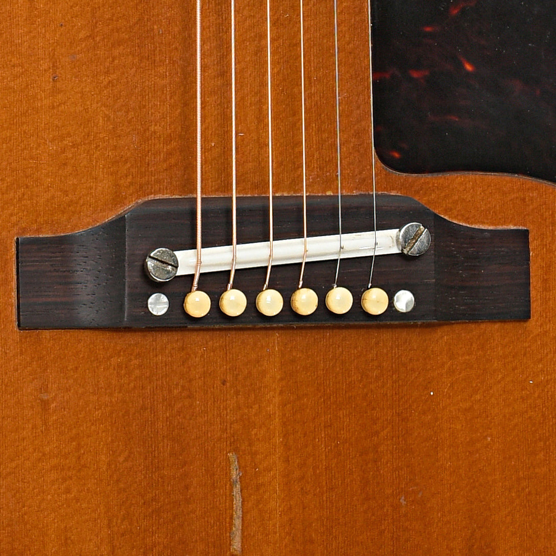 Bridge of Gibson J-50 ADJ Acoustic Guitar (1959)