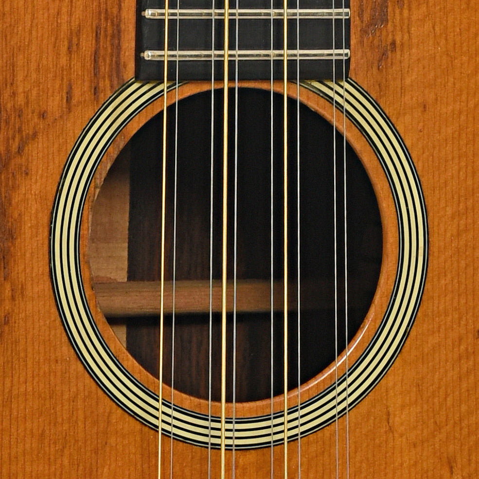 Sound hole of Martin T-28 Tiple (1972)