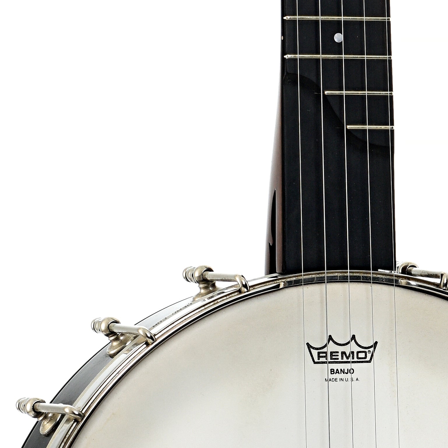 Frotn body and neck join of Enoch Dobson Model  Openback Banjo (2015)