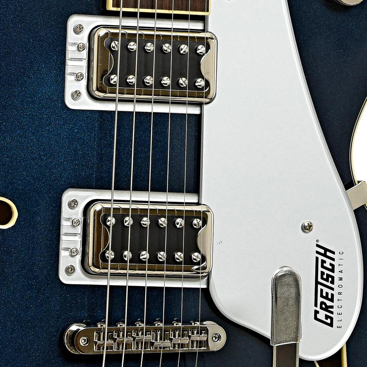 Pickups of Gretsch G5622T Electromatic Center Block Double-Cut with Bigsby, Midnight Sapphire