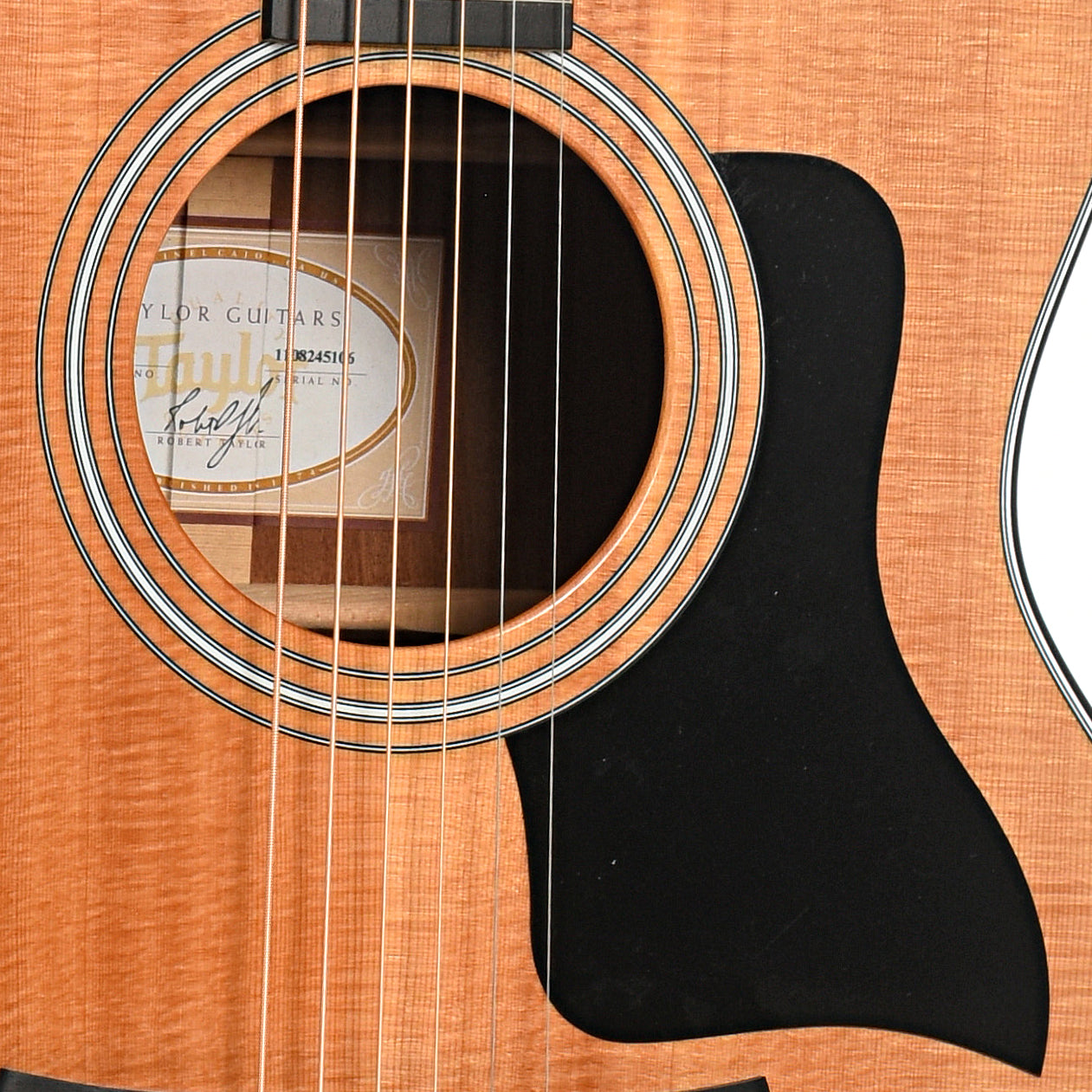 Soundhole of Taylor 314CE