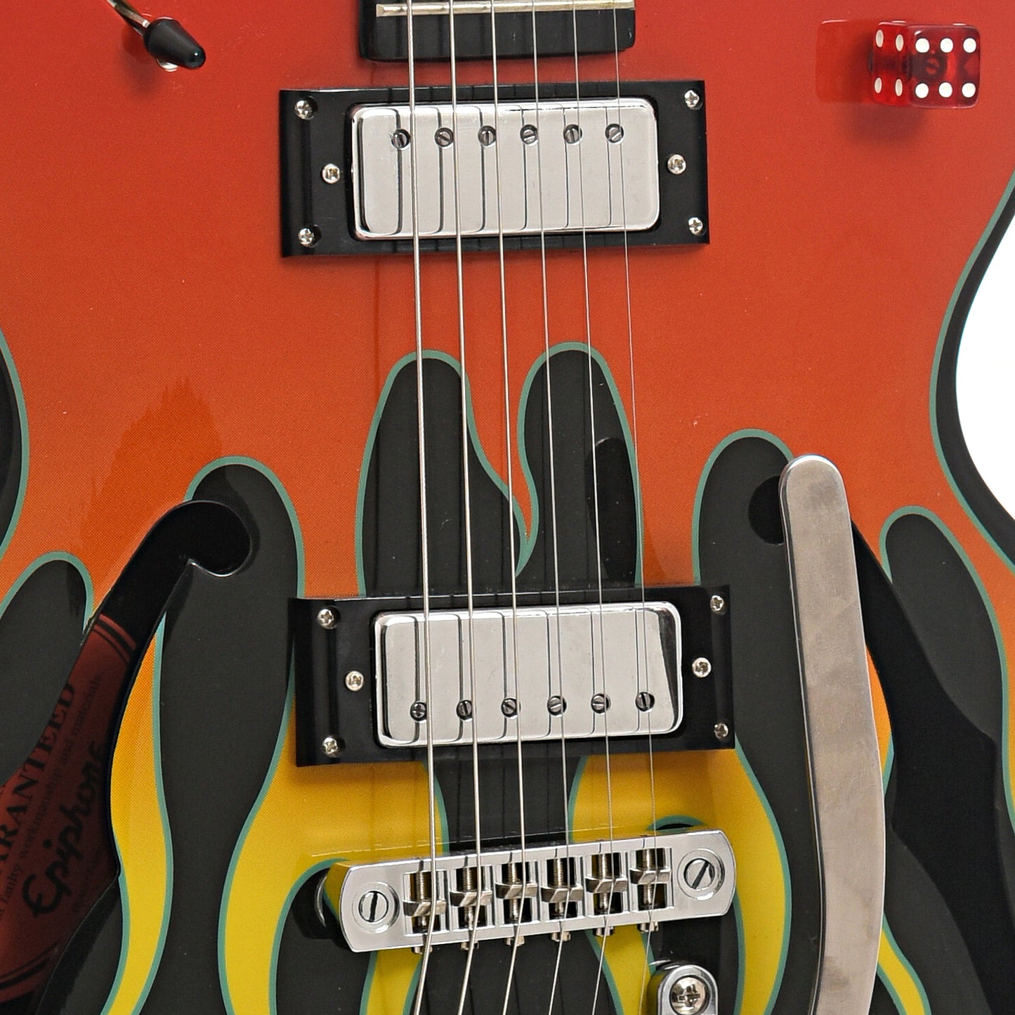 Pickups of Epiphone Flamekat