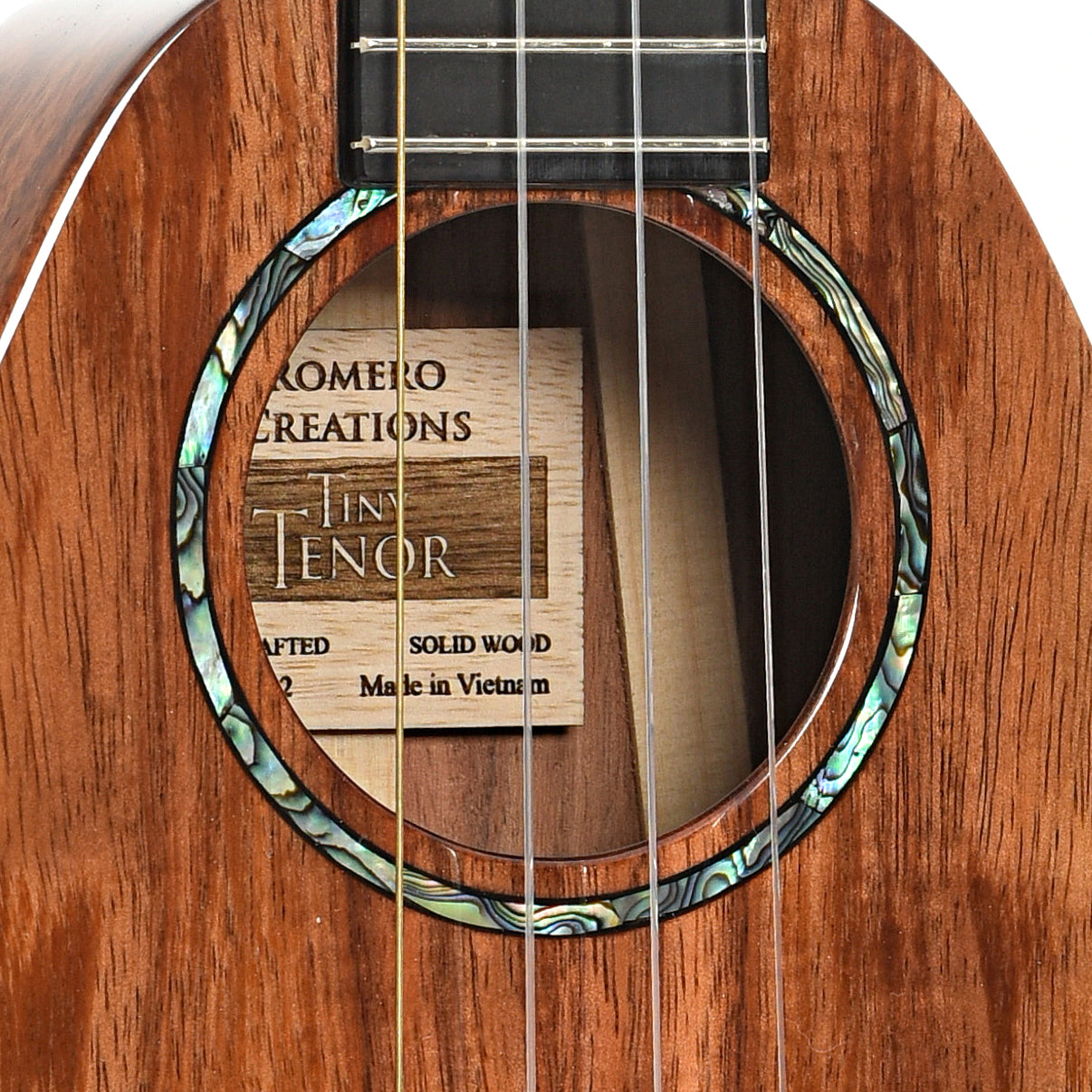 Romero Creations Tiny Tenor Ukulele, Hawaiian Koa – Elderly Instruments