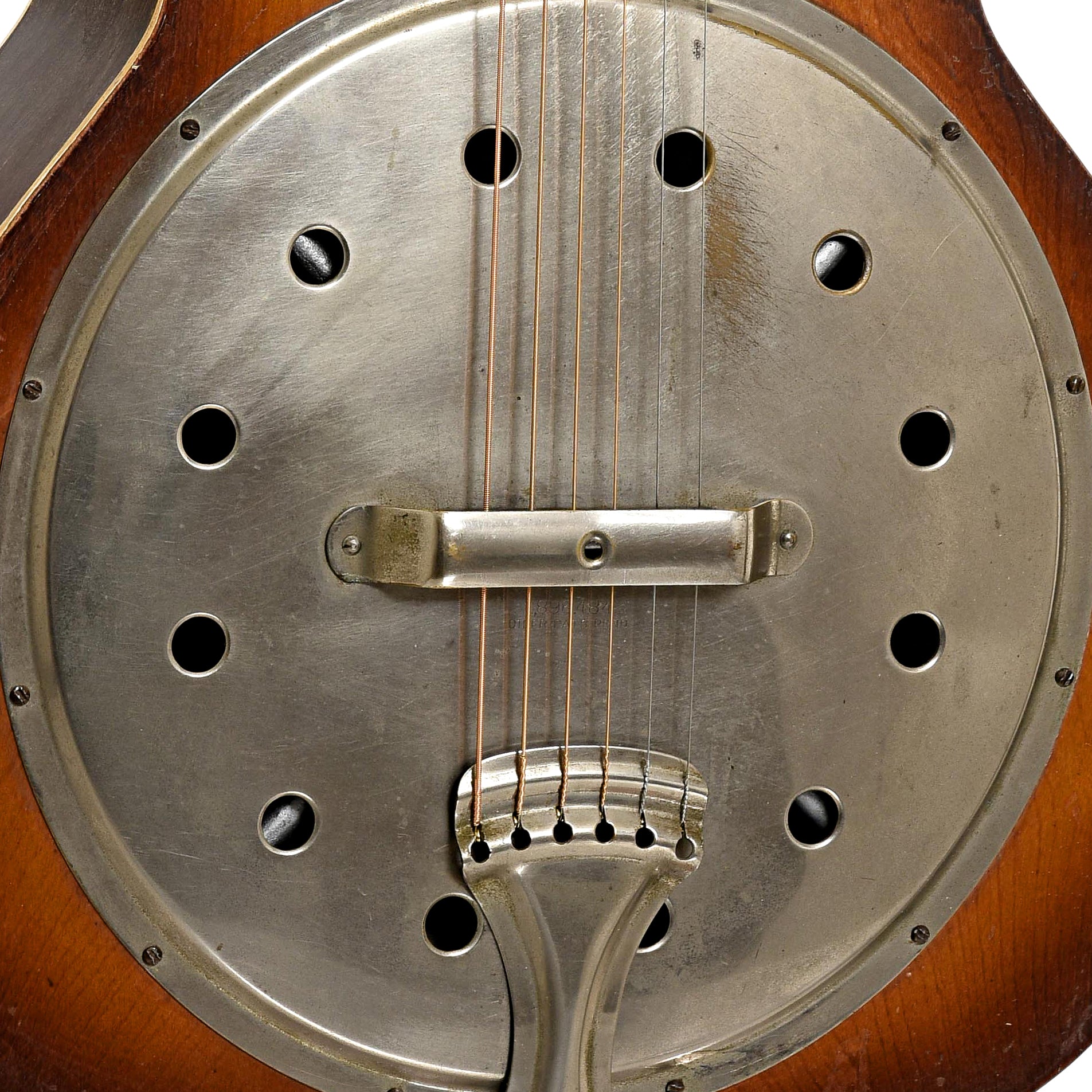 Coverplate of Regal Model 19 Angelus Resonator Guitar