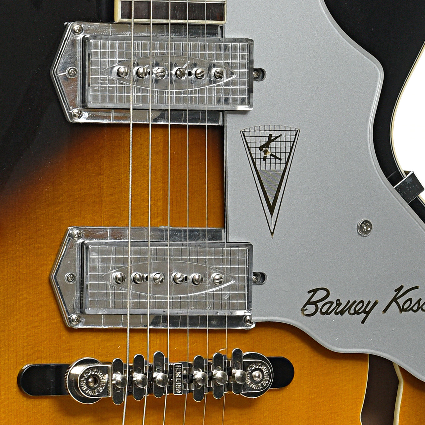 Pickups of Kay K8700 Barney Kessel Reissue Hollowbody Electric Guitar