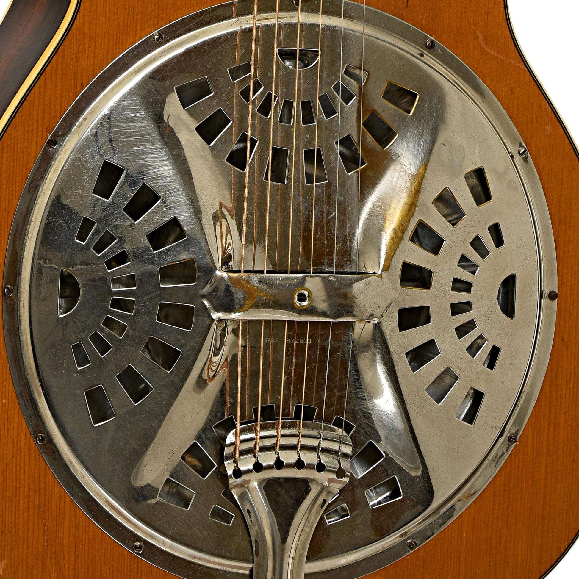 Coverplate of Dobro Model 45 Resonator Guitar 