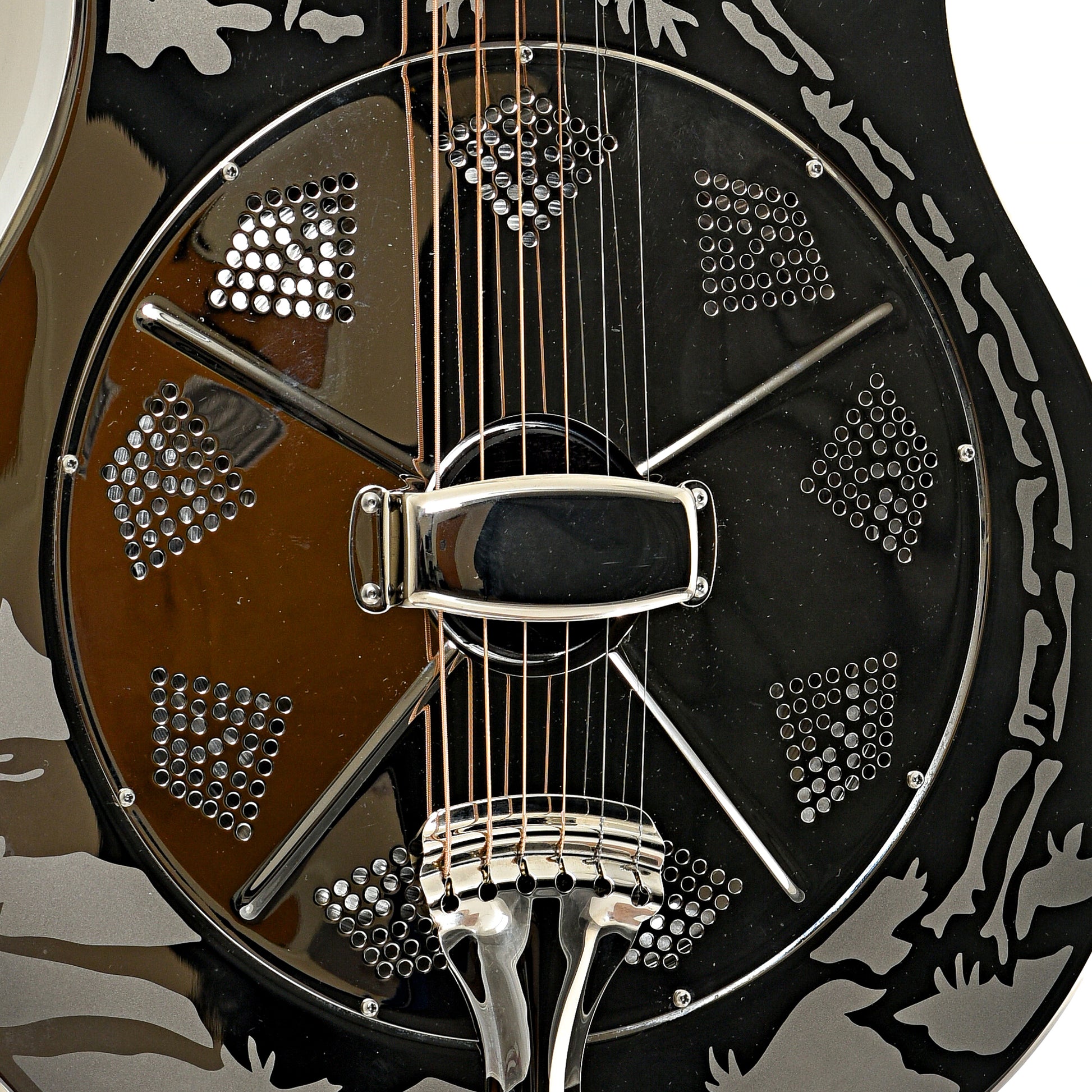 Coverplate of National Style O Roundneck Resonator Guitar