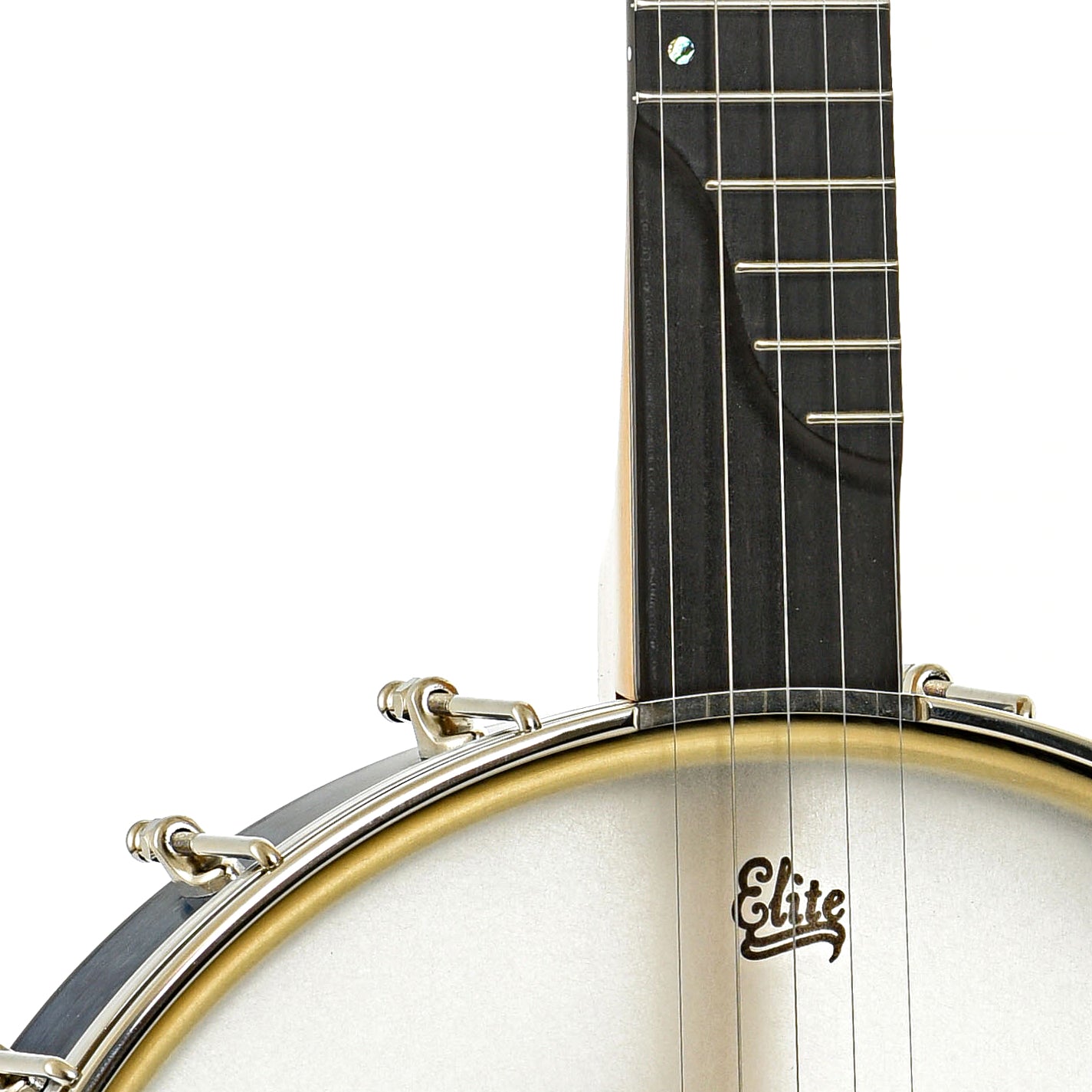 Scoop of Chuck Lee Prairieville Openback Banjo #861, 12" Rim, Brass Hoop Tone Ring