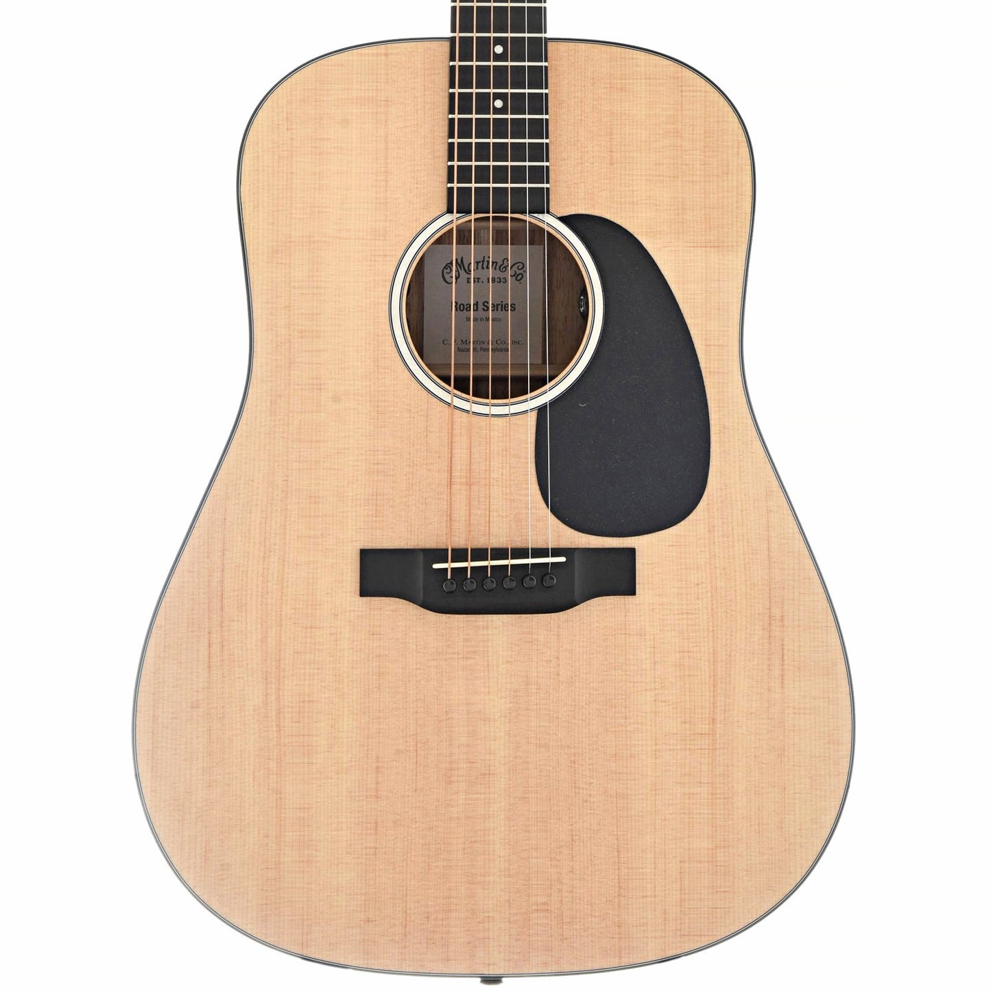 front of Martin D-12E Koa