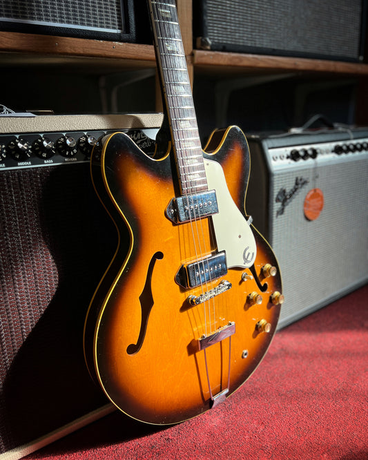 Showroom photo of Front of Epiphone E230TD Casino Hollow Body Electric Guitar (c.1966-69)