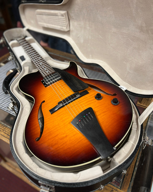 Showroom photo of Front of Collings Eastside Jazz LC Hollowbody Electric Guitar (2011)