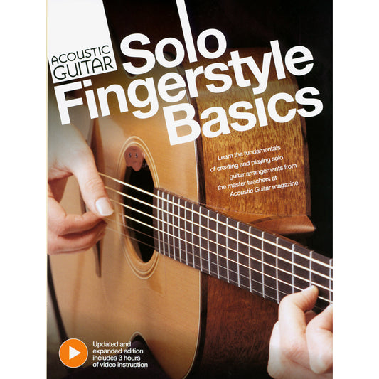 Image 1 cover of Acoustic Guitar Solo Fingerstyle Basics - Updated and Expanded Edition SKU: 49-318910