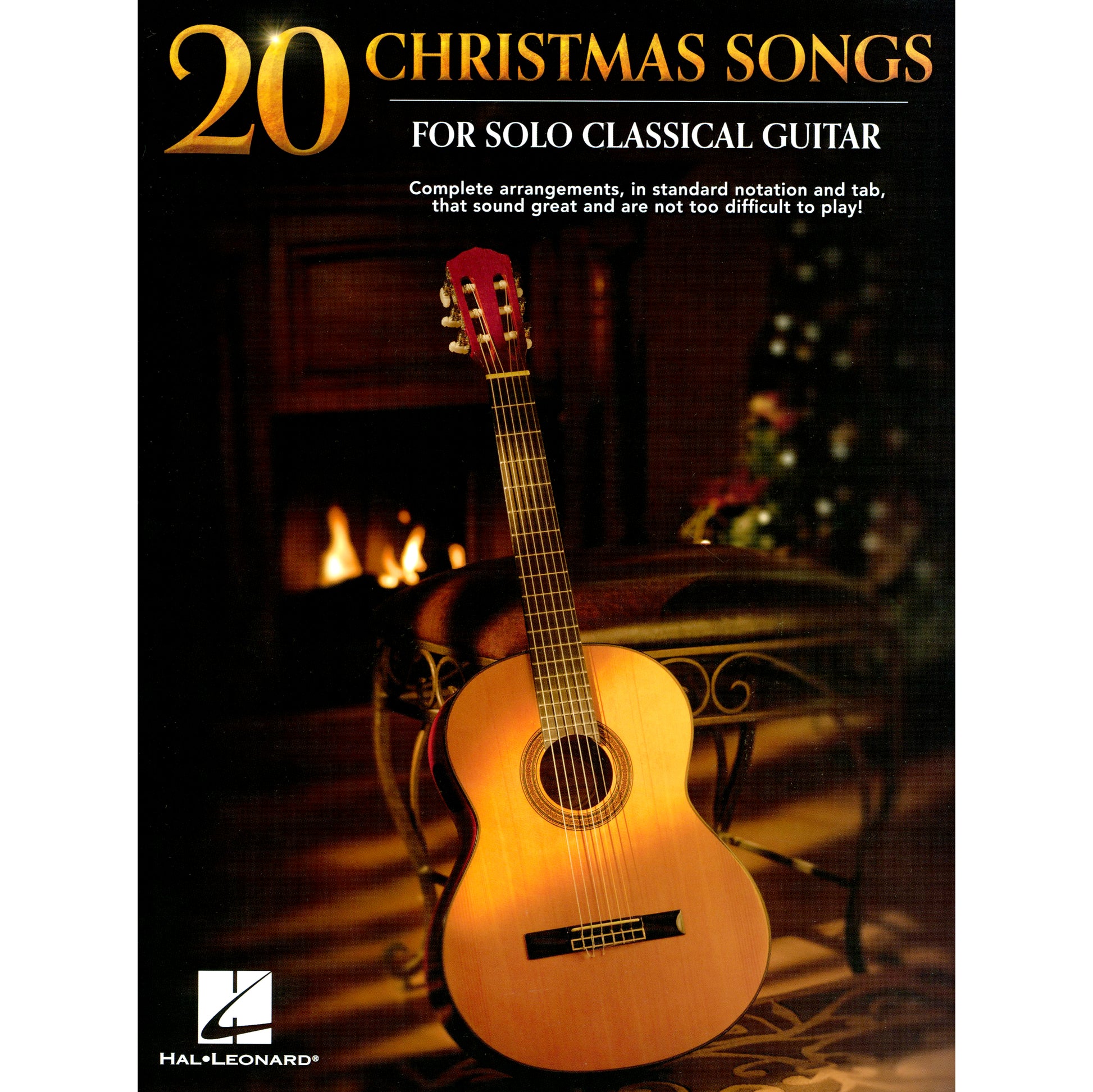 Image 1 cover of 20 Christmas Songs for Solo Classical Guitar SKU: 49-466773