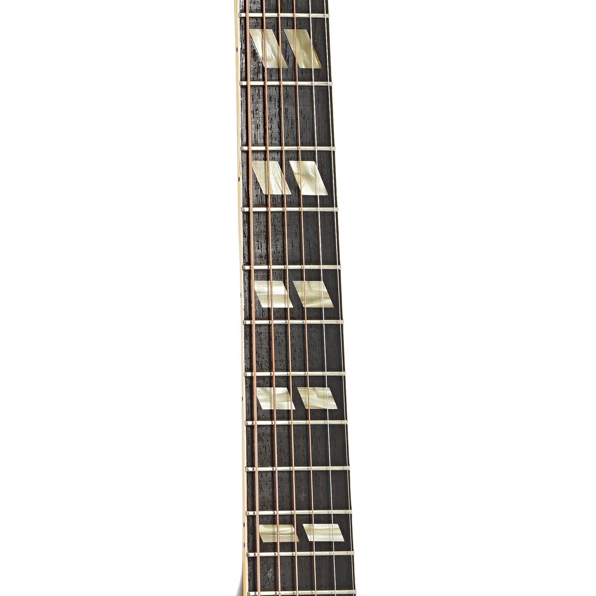 Fretboard of Gibson Southern Jumbo SJ Acoustic Guitar (1948)