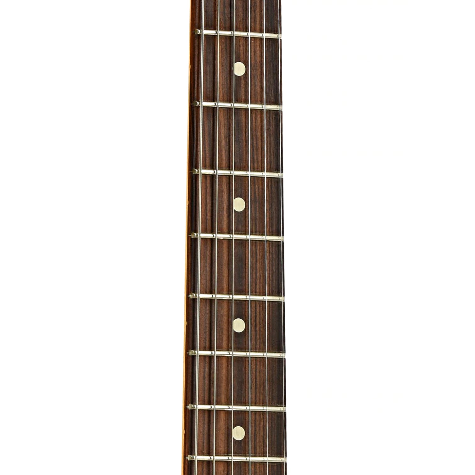 Fretboard of Fender SRV Stratocaster Electric Guitar 