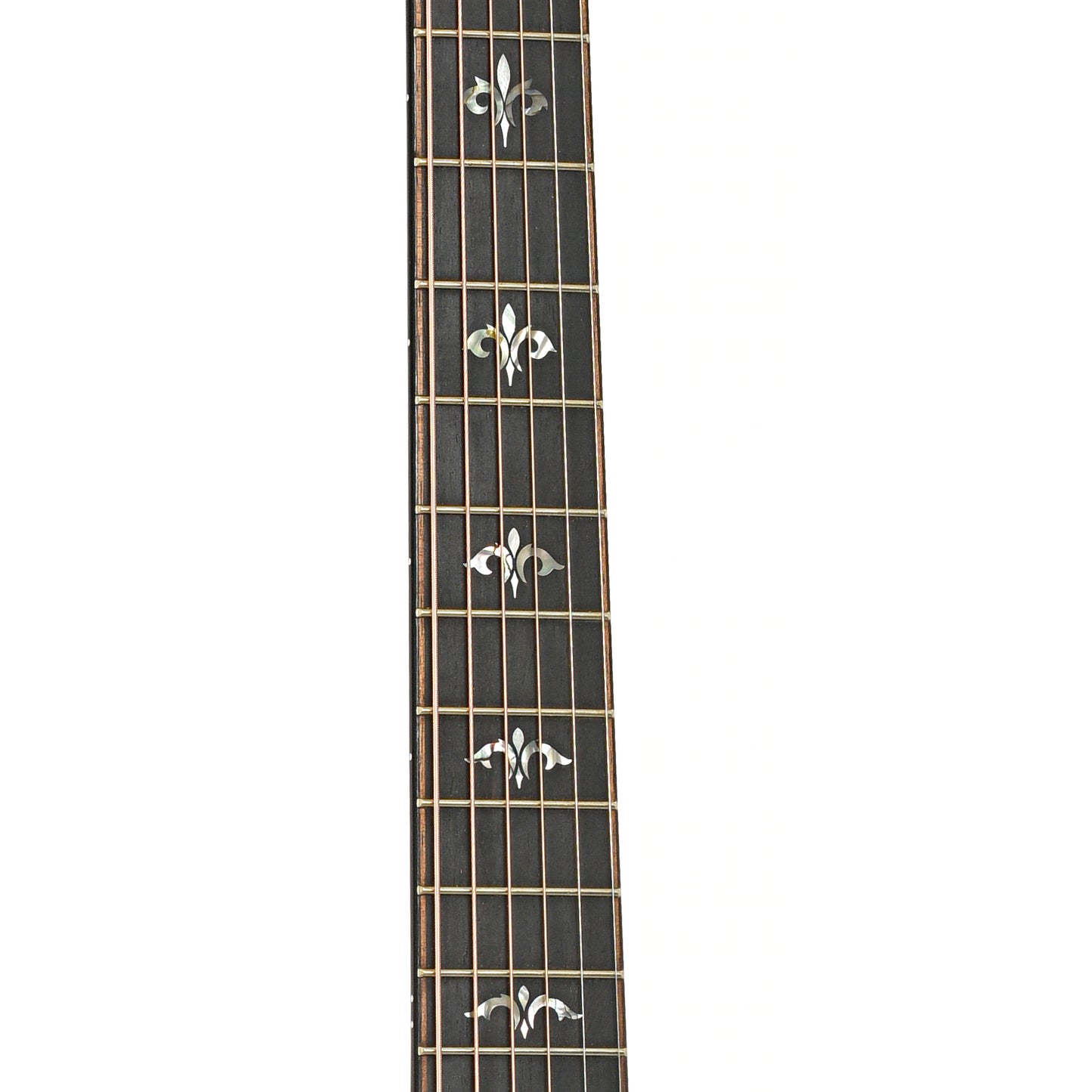 fretboard of Taylor 912ce-SB Acoustic-Electric Guitar (2022)