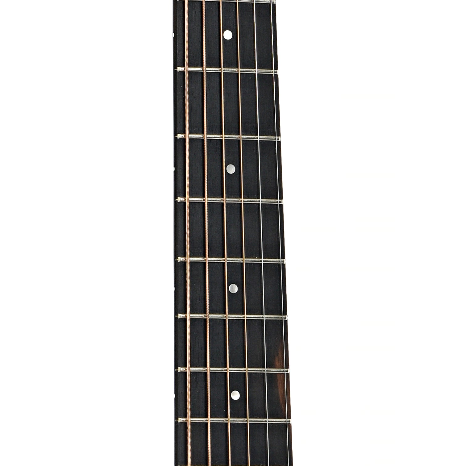 Fretboard of Taylor GS Mini-E Koa Acoustic-Electric Guitar