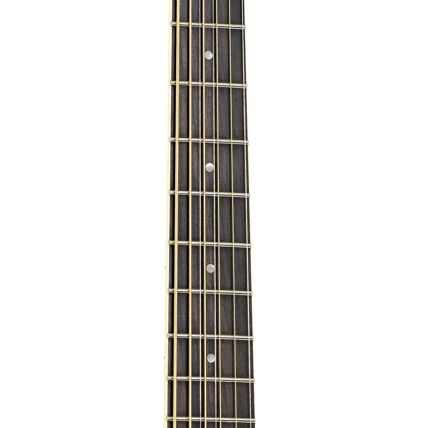 Fretboard of Guild BT-258E Deluxe Baritone Guitar