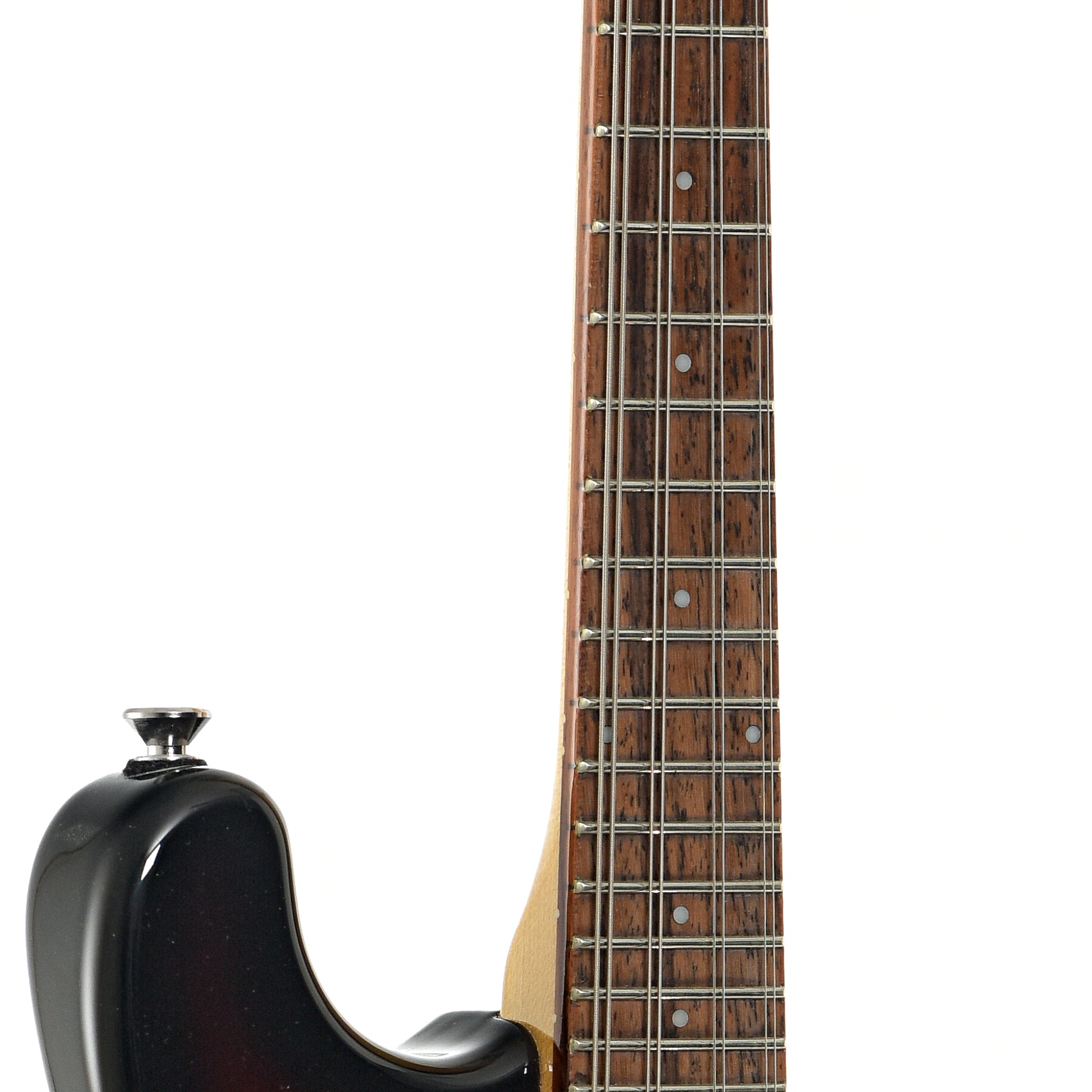 fretboard of Fender Mando-Strat Electric Mandolin