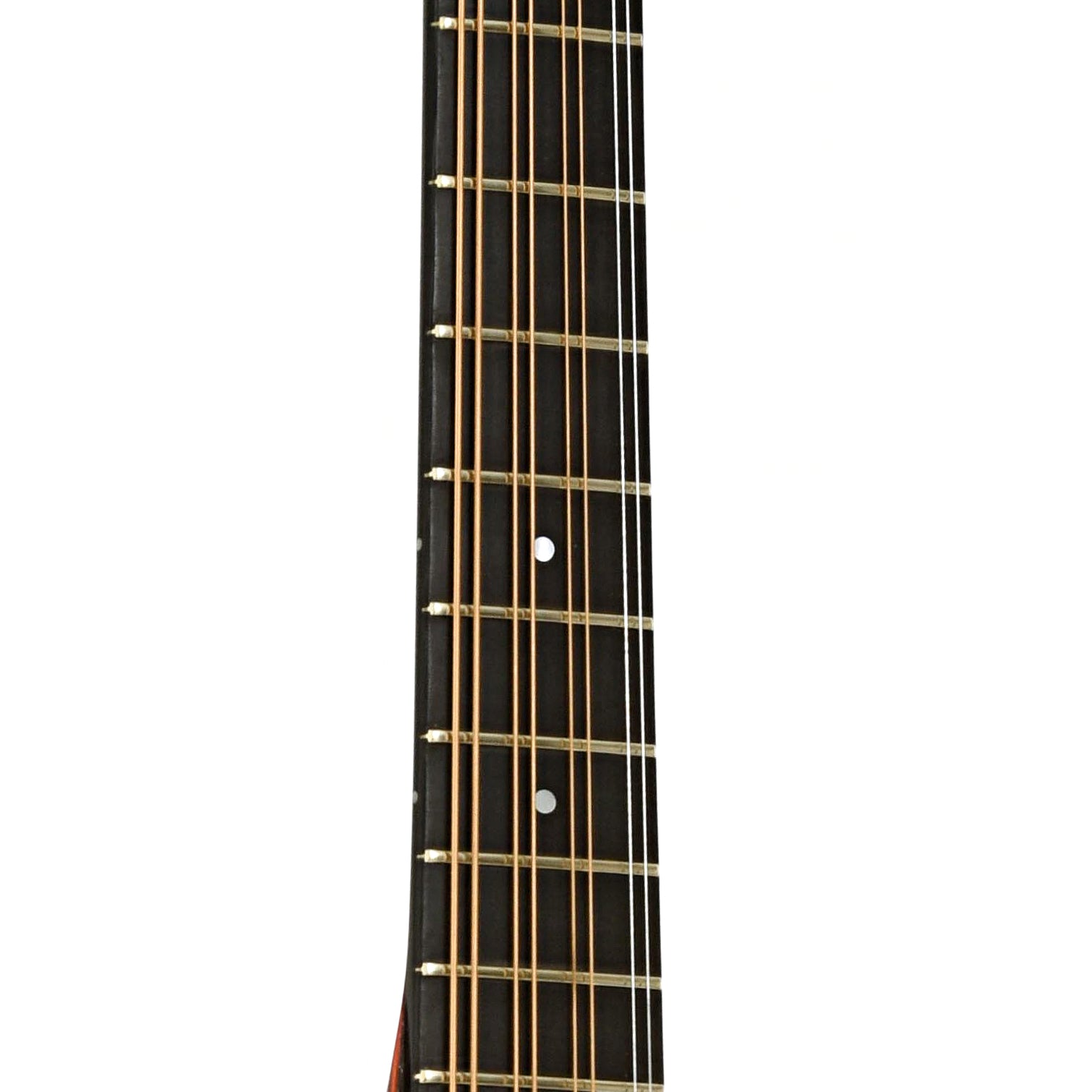 Fretboard of Stefan Sobell Octave Mandolin 