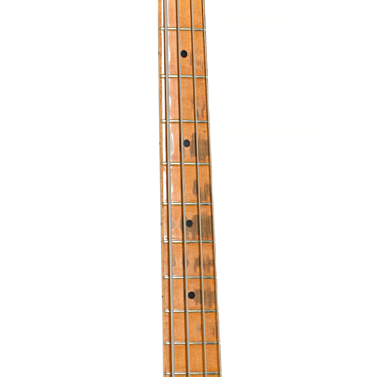 Fretboard of Fender Precision Bass (c.1955)