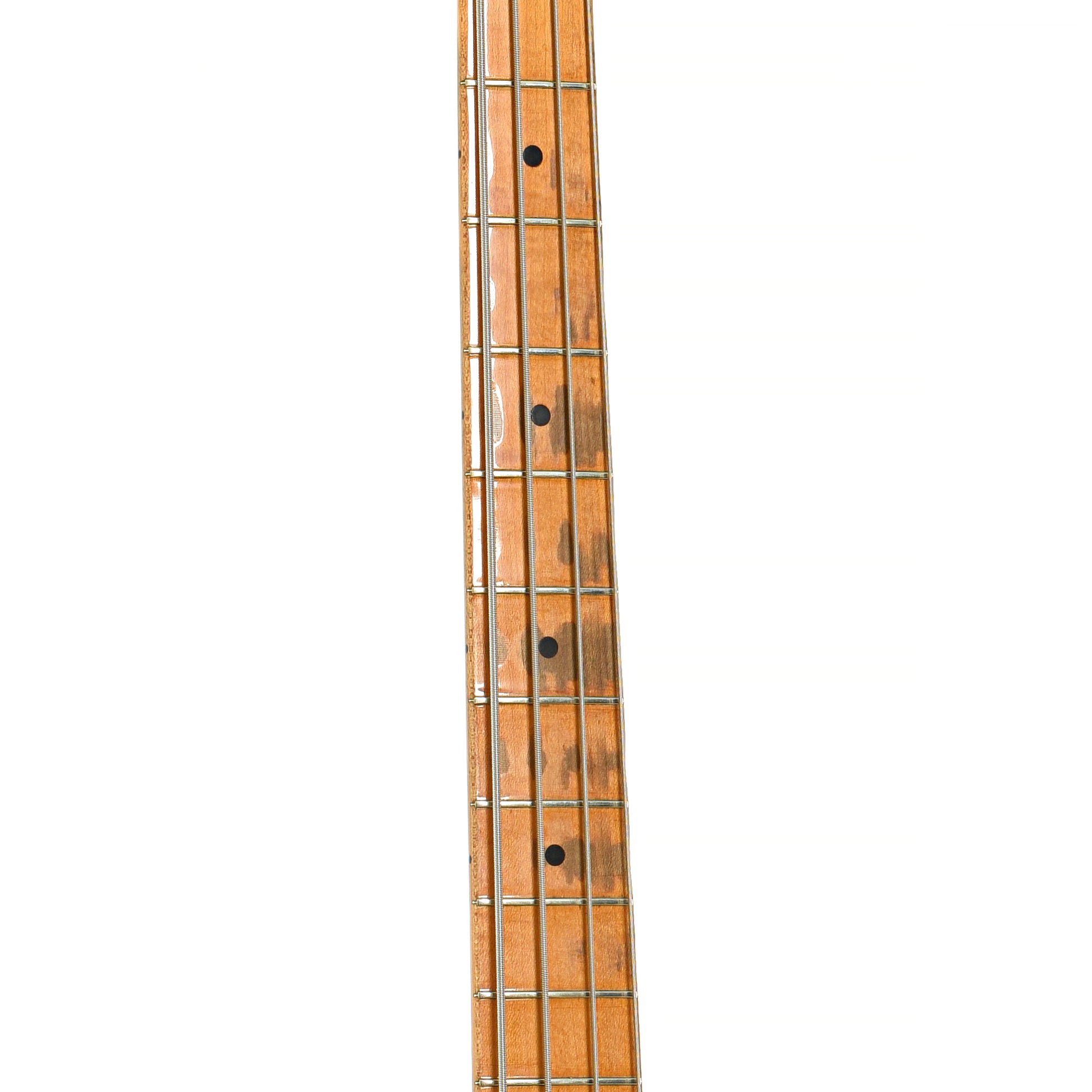 Fretboard of Fender Precision Bass (c.1955)