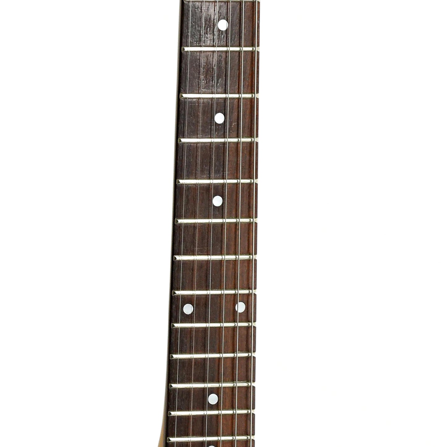 Fretboard of Epiphone '58 Korina Explorer Electric Guitar 