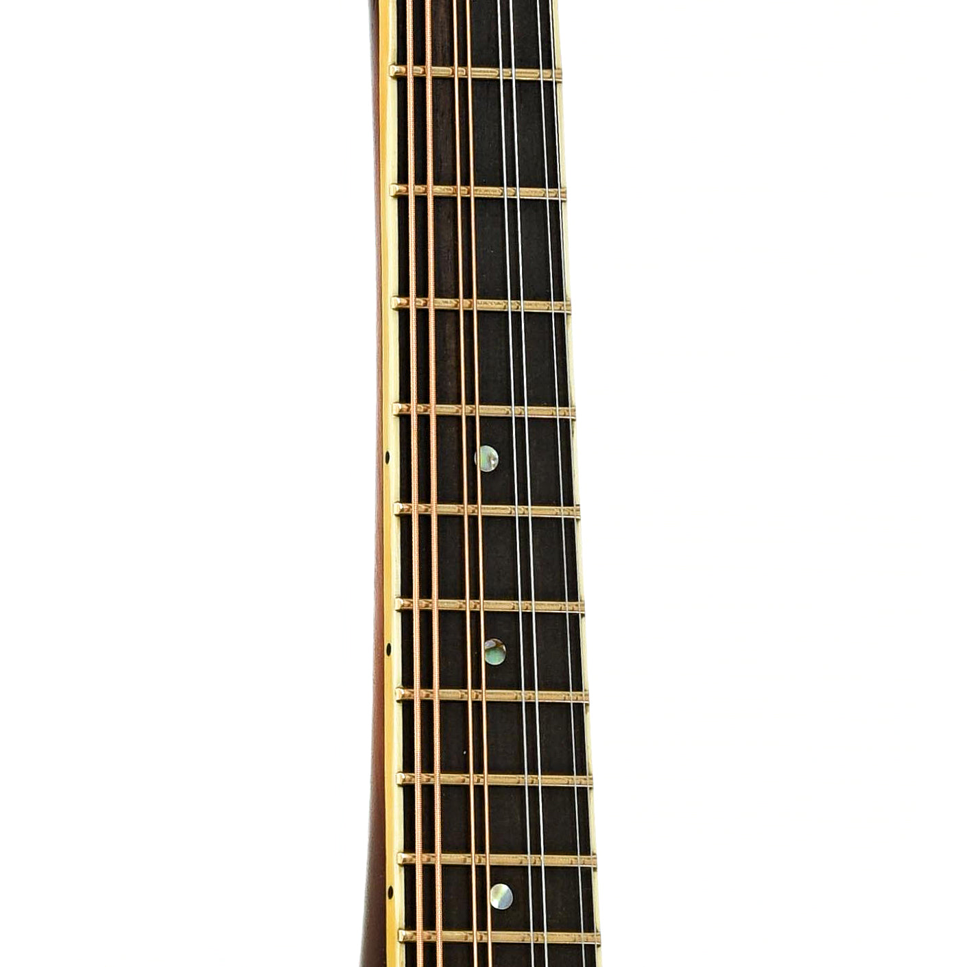 Fretboard of Kelley F-5 Mandolin 