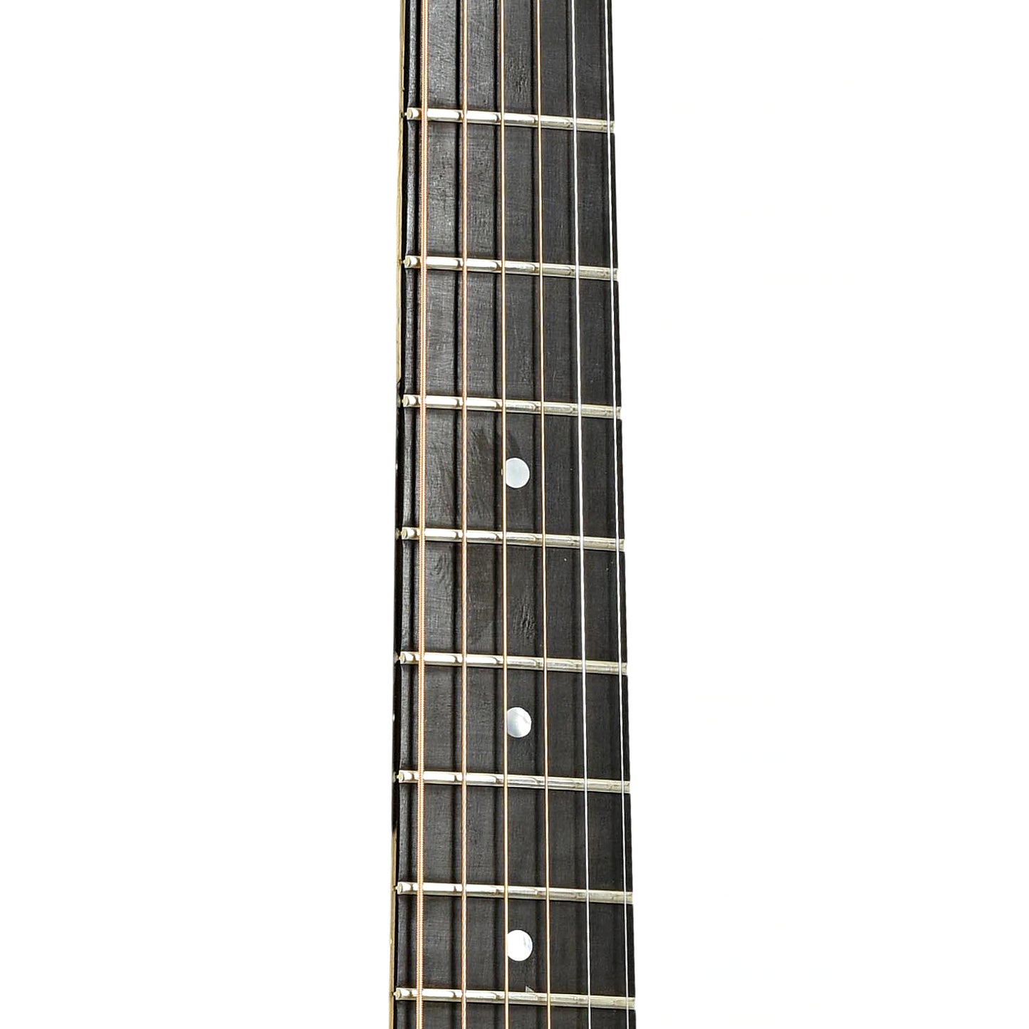 Fretboard of National NRP-B Roundneck Resonator Guitar 