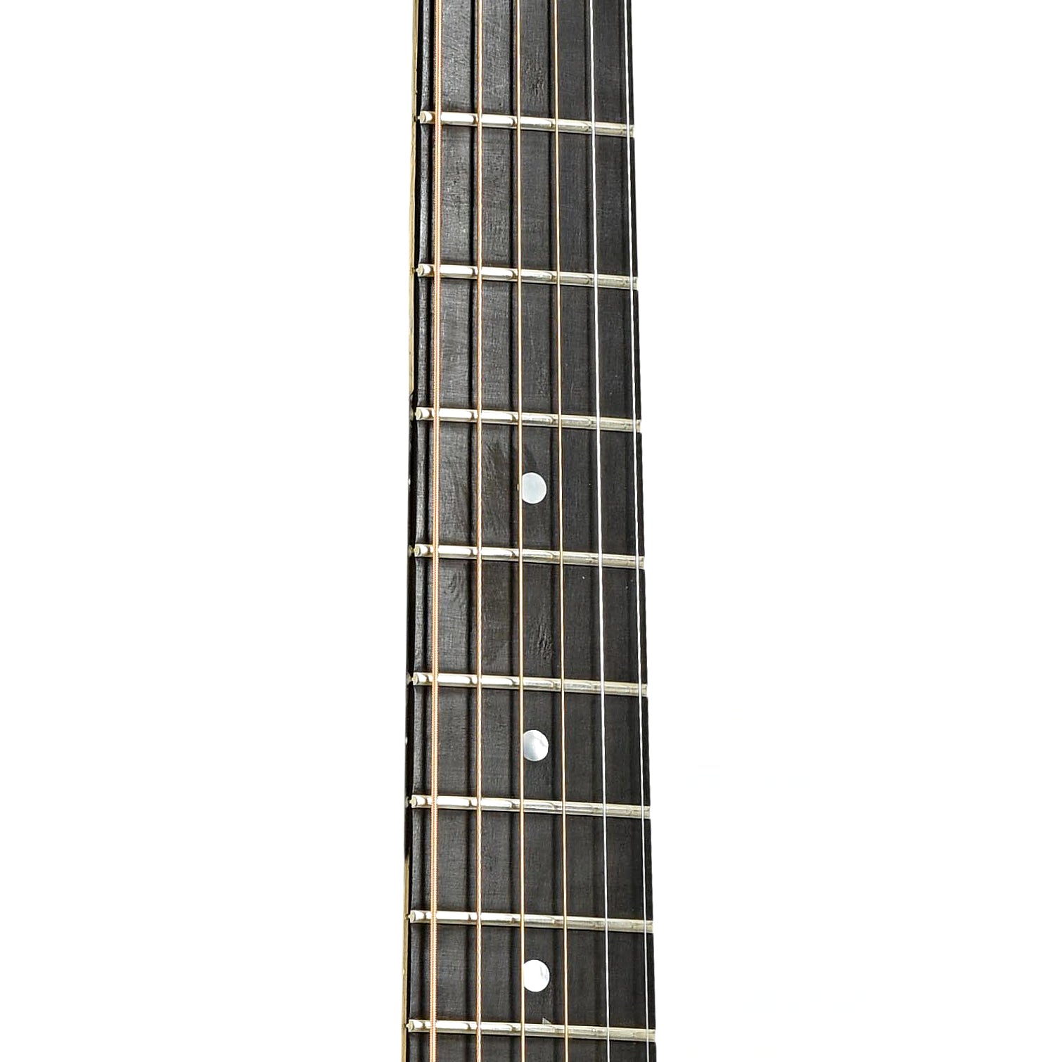 Fretboard of National NRP-B Roundneck Resonator Guitar 