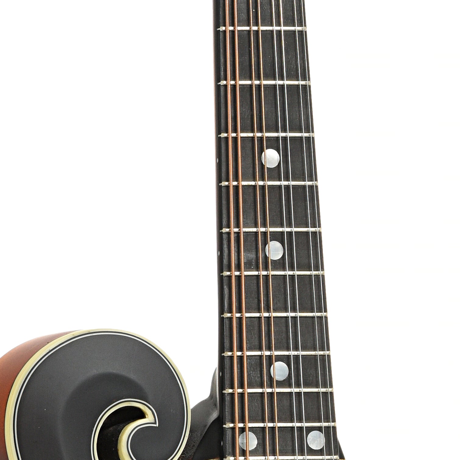 Fretboard of Eastman MD314E-SB Mandolin, Sunburst