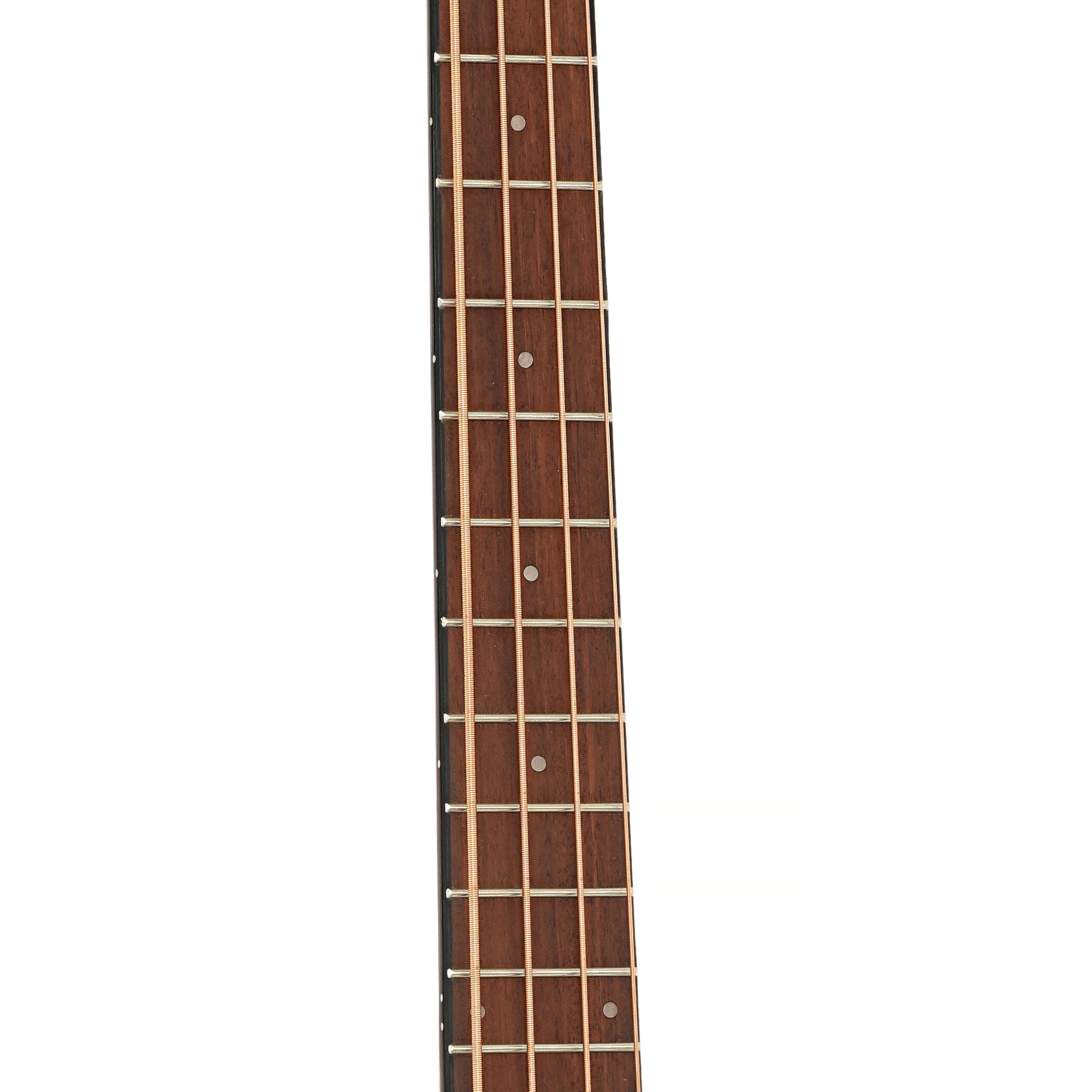 Fretboard of Ohana OBU-22 Compact Acoustic Bass with Pickup (2021)