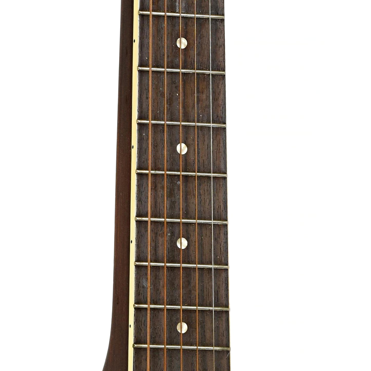 Fretboard of Regal RD75 NS Squareneck Resonator Guitar 