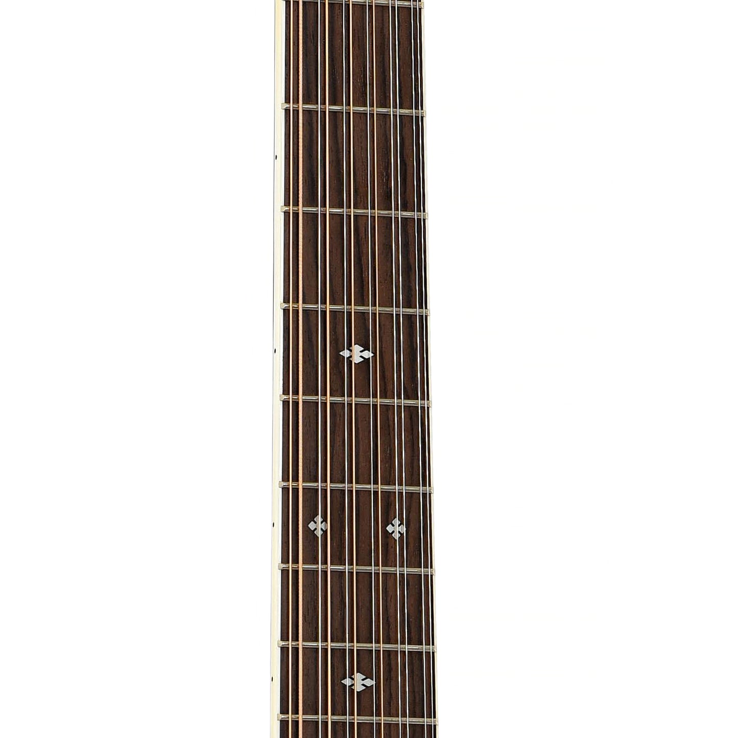 Fretboard of Takamine EF381SC 12-String Acoustic-Electric Guitar