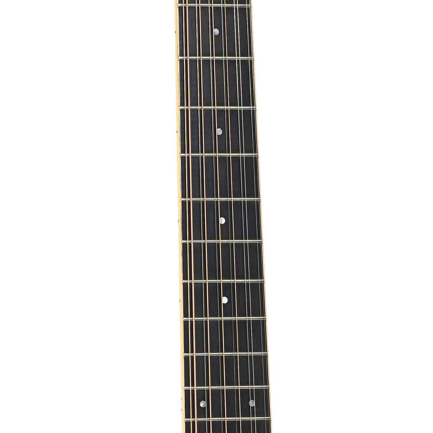 Fretboard of Taylor GA3-12 12-String Acoustic Guitar (2007)