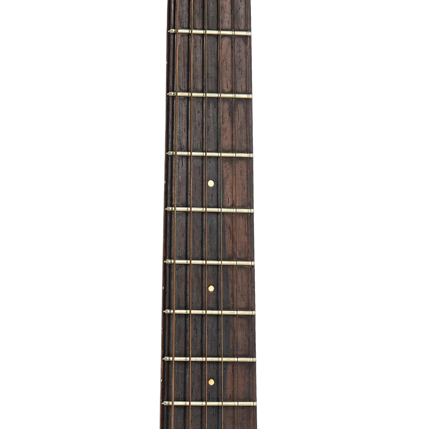 Fretboard of Martin 0-15 Acoustic Guitar 