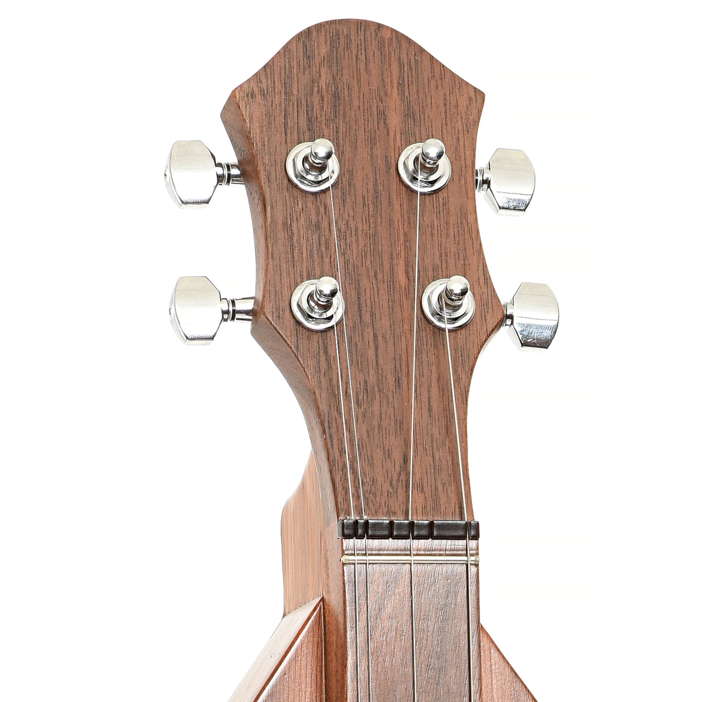 Fretboard of McSpadden Ginger 3/4 Size Walnut & Redwood Lap Dulcimer 