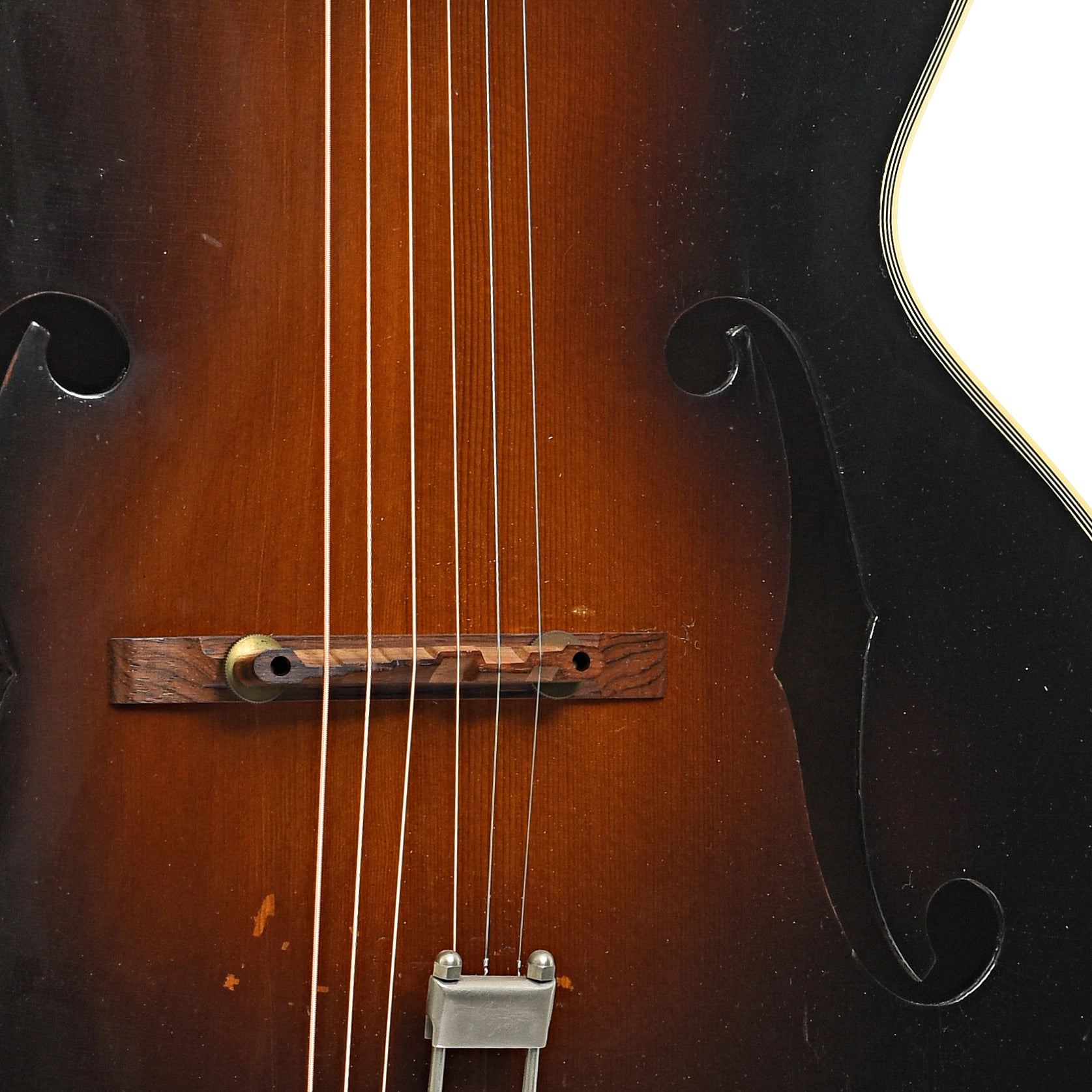 Bridge of Epiphone Triumph Archtop Guitar (1937)