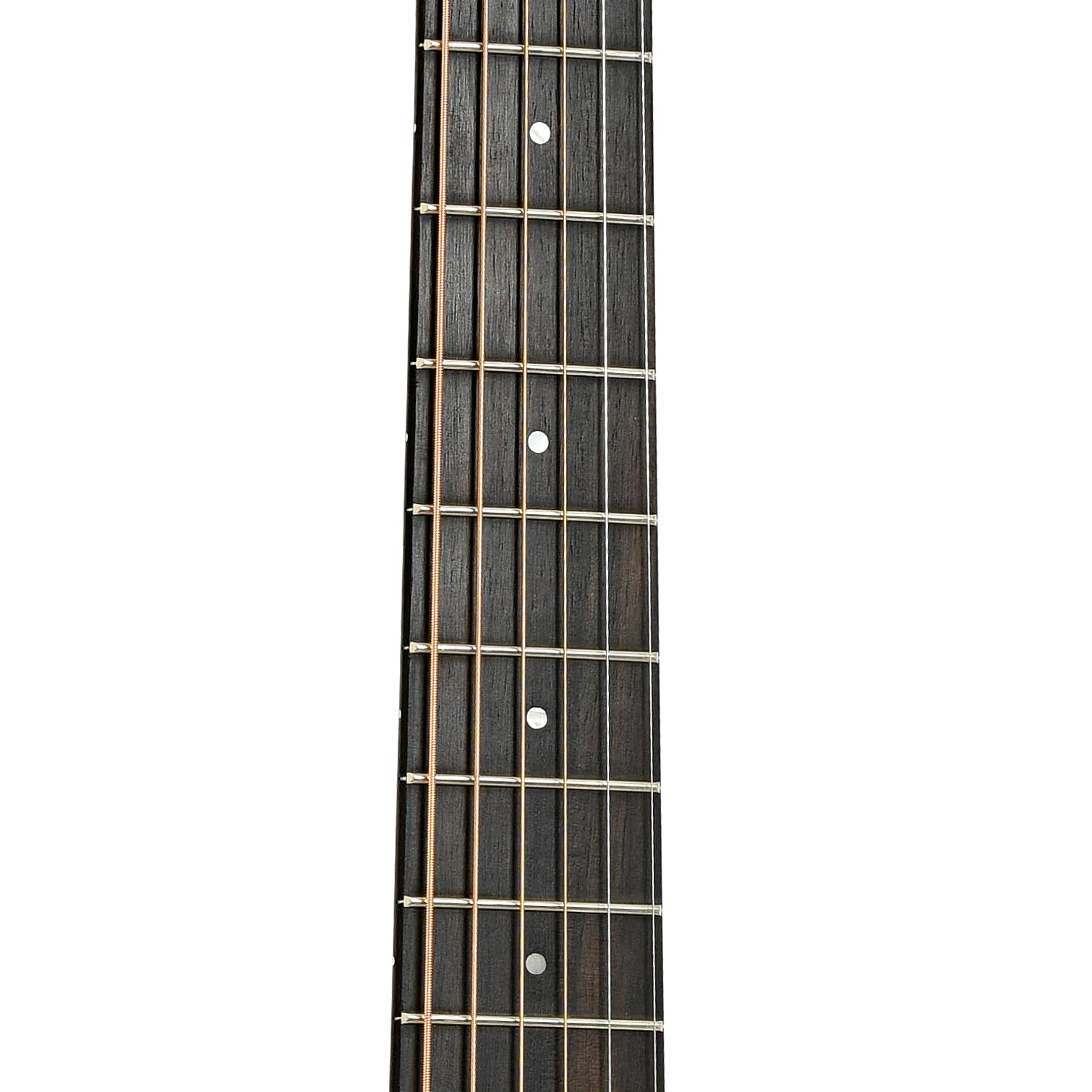 Fretboard of Taylor GS Mini Koa Acoustic Guitar