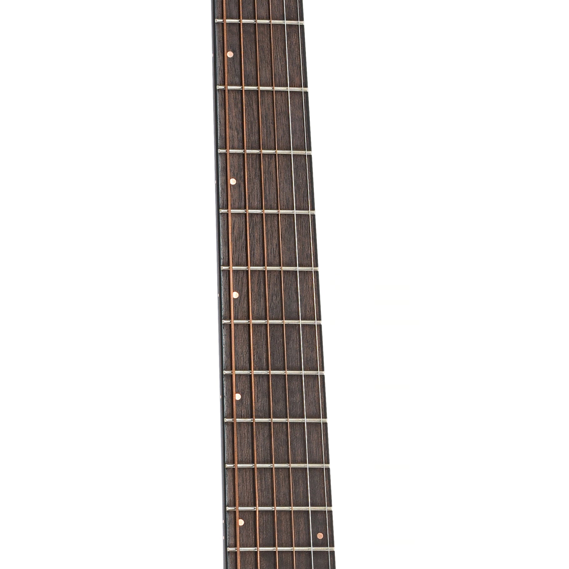 Fretboard of Breedlove Organic Solo Pro Concert Edgeburst CE Red Cedar-African Mahogany Acoustic-Electric Guitar (2022)